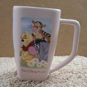 Disneyland Winnie the Pooh Tigger Eyore Piglet Coffee Mug Cup Disney World